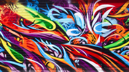 Obraz premium Graffiti on the wall 