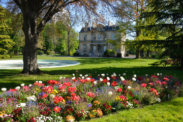 Parc, Mairie, chateau, Choisy le Roi, Val de Marne, France