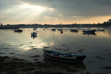 Fototapeta premium Ile Tudy, 29, Finistere, France