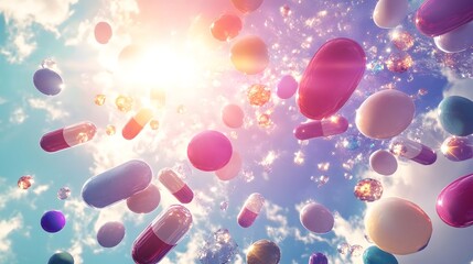 Captivating Multicolored Fluid Explosion   Surreal Digital