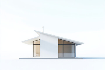 A modern house 3d style