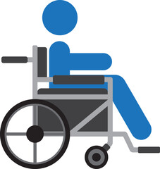 wheelchair, assistance transport icon symbol, accessbility  icon