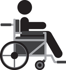 wheelchair, assistance transport icon symbol, accessbility  icon