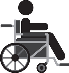 wheelchair, assistance transport icon symbol, accessbility  icon