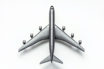 Fototapeta premium A model airplane on a white background