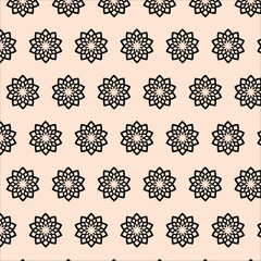 seamless pattern with flowers