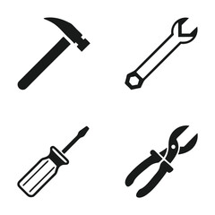 Vector Icons of Essential Tools