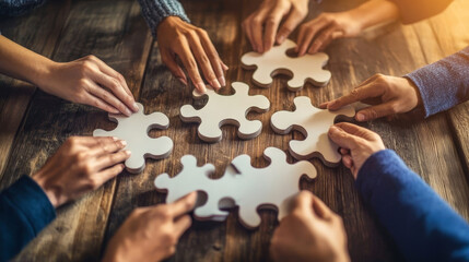 Team work people management business concept symbols flat colorful design characters vector illustration elements. Modern style togetherness cooperation team group.