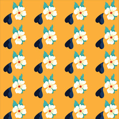 seamless pattern with cats
