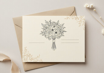 결혼식 청첩장 웨딩 인비테이션 초대장 wedding invitation greeting card
