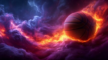 cool energetic background for a basketball team poster