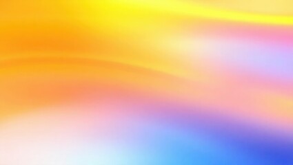 Obraz premium Blurred yellow blue abstract gradient texture background