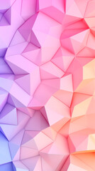 Obraz premium Colorful geometric pattern with gradients and sharp edges for modern design projects.