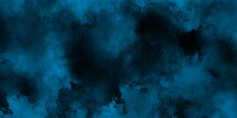 Abstract sapphire night sky textured water color paint illustration, deep blue abstract background with texture,  Blue Watercolor paint effect grunge vintage rough paper texture dark blue background.