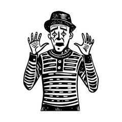Vintage Circus Performer Illustrations  © creativestall