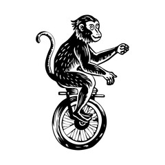 Vintage Circus Performer Illustrations
