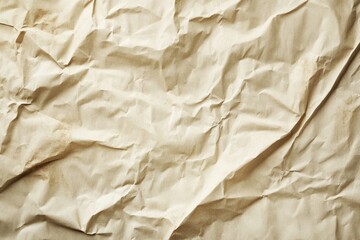 Obraz premium Crumpled paper texture showcases natural creases and folds for artistic background use in various designs