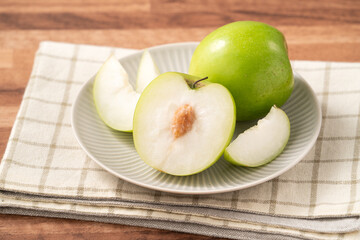 Fresh juicy delicious Taiwanese Milk Indian Jujube fruit.