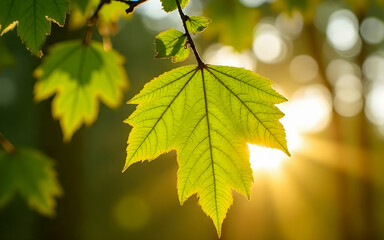 maple leaves in autumn