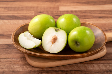 Fresh juicy delicious Taiwanese Milk Indian Jujube fruit.