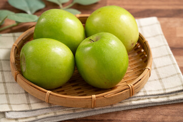 Fresh juicy delicious Taiwanese Milk Indian Jujube fruit.
