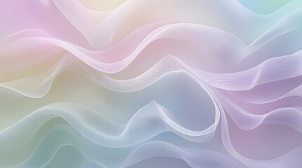 A serene gradient mesh background with whisper-soft transitions between harmonious, pastel-hued complementary colors that evoke a sense of calmness