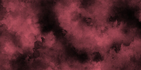 Old red pink grunge dark background texture, colorful smoke on dark background watercolor texture, vintage pink grunge powder explosion with bright colors isolated black background.