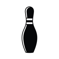 bowling pins and ball
