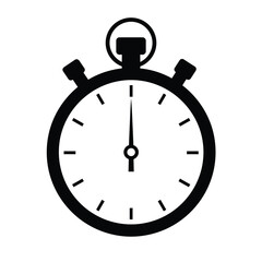 stopwatch isolated on white