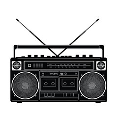 retro radio cassette player