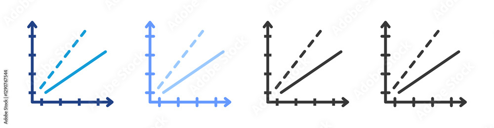 Aufkleber Drift icon set multiple style collection
