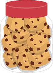 Eid cookies illustration. Malaysian food.