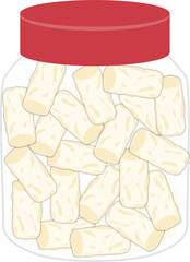 Eid cookies illustration. Malaysian food.