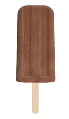 Delicious Chocolate Flavored Ice Cream Stick Illustration