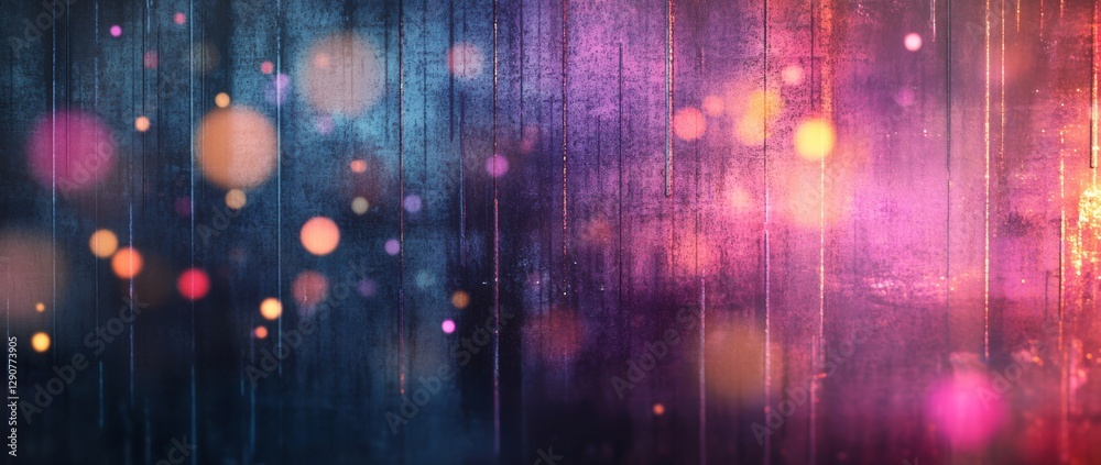 Wall mural colorful abstract background with glowing lights and vibrant hues creating a dynamic visual experien