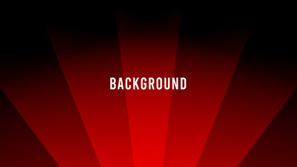 Black abstract background with red overlay texture and gradient shades, folds shape	
