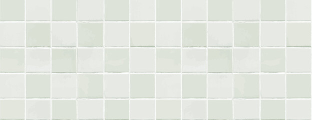 A light gray tiled background with a smooth texture. The background features a grid pattern with subtle gray, gray hues. Grid pattern background vector. Green background.