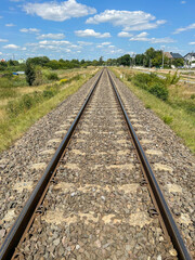 Obraz premium Railroad tracks