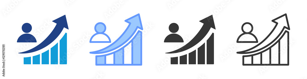 Aufkleber promotion icon set multiple style collection