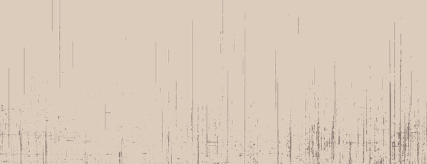 Beige background with a distressed texture. The background features vertical lines. Beige background with a vintage, rustic style. Minimal distressed grunge texture background vector