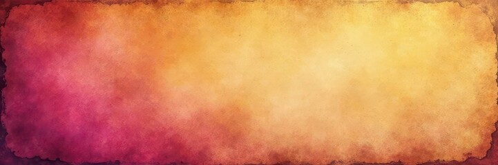 Fototapeta premium Aged paper with distressed edges and mottled color , pattern, scratched