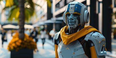 Naklejka premium statue of a woman