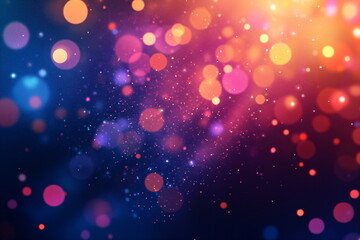 abstract background with bokeh