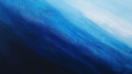 Blue abstract background with smooth gradient, vibrant colors, texture blending. Artistic ocean waves illustration for design and creative projects.