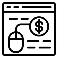 Pay Per Click Icon