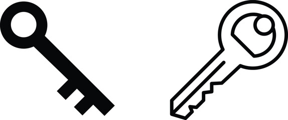 Key Sign Vector Security and Unlocking Symbol