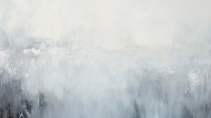 Abstract watercolor texture in soft gray and white tones. Blurred nature background with gentle hues for modern design projects and artistic presentations.