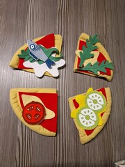 Spielzeug-Pizza