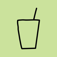 Drinking water beverage graphic element vector