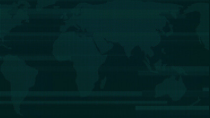 News Background with world map illustration